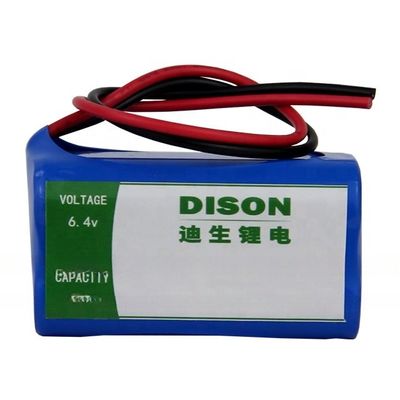 6.4v 3.0Ah LiFePo4 Lithium Battery Pack for Solar Energy Storage and Emergency Lighting