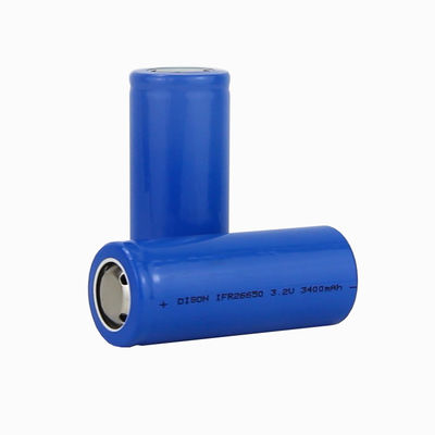 LiFePo4 32700 3.2V 6000mAh LFP κυλινδρικό κύτταρο μπαταρίας ιόντων λιθίου με αυτοπροστασία PTC CID