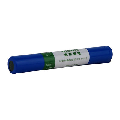 IFR18650 6.4v 1500mah Custom Lifepo4 μπαταρία για το φωτισμό έκτακτης ανάγκης